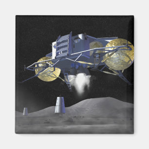 Íman Missões futuras 4 da exploração do espaço