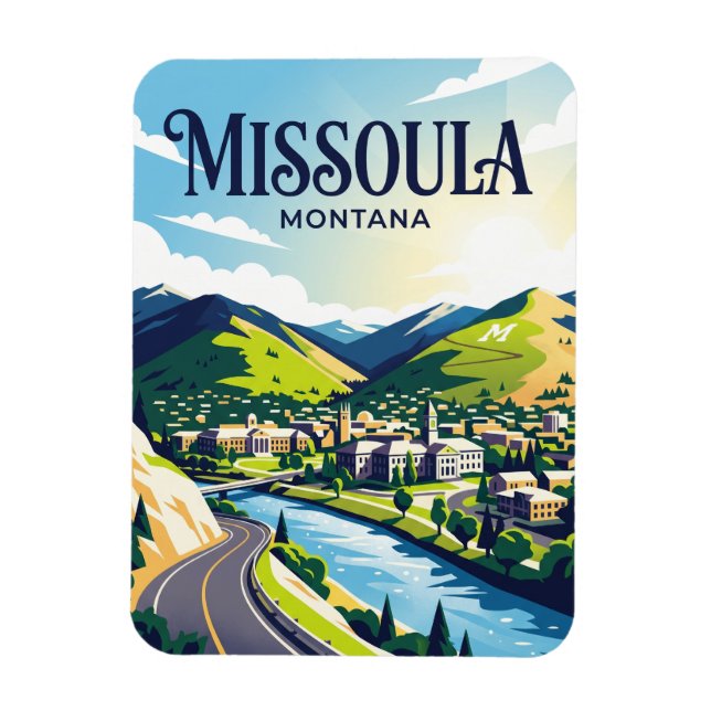 Íman Missoula EUA (Vertical)