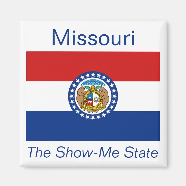 Íman Missouri Flag Magnet (Frente)