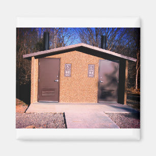 ÍMAN MISSOURI OUTHOUTHOUTHOUSE MAGNET 2" X 2" KITCHEN M