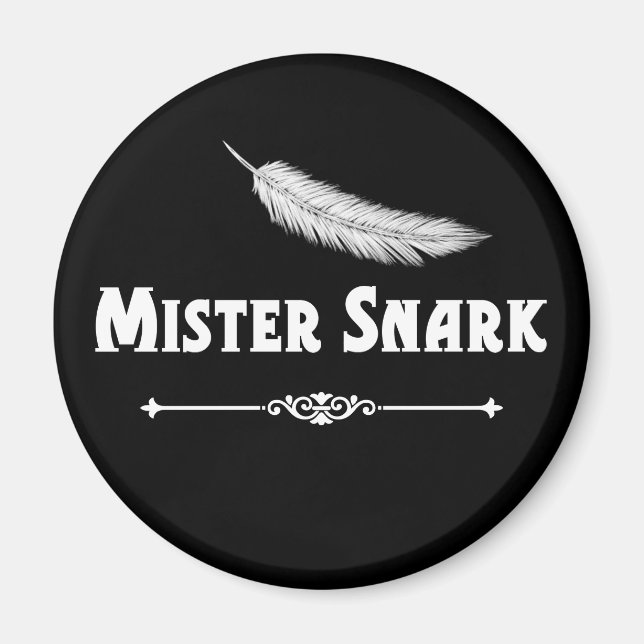 Íman Mister Snark Feather Magnet (Frente)