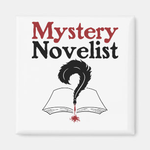 Íman Mistério Novelista Autor Whodunit