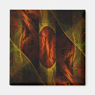 Íman Místique Abstrato de Arte Esquadrão de Mata