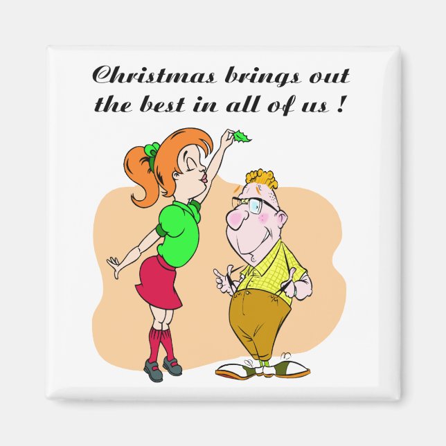 Íman Mistletoe Magnet (Frente)