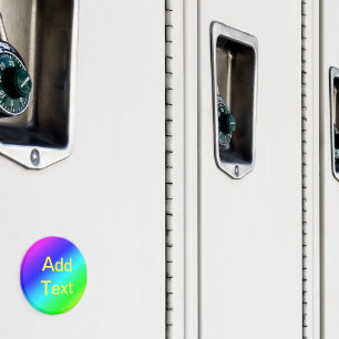 Íman Mistura de Diagonal Púrpura Azul Verde Arco-Íris C