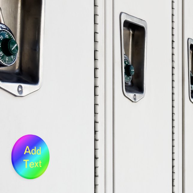 Íman Mistura de Diagonal Púrpura Azul Verde Arco-Íris C (In Situ (Locker))