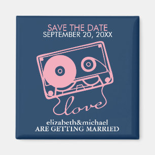 Íman Misturar fita de Love Save the Date Announments