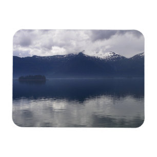 Íman Misty Alaskan Sea in Shades of Blue