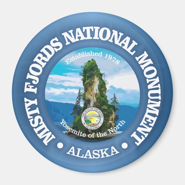 Íman Misty Fjords (NM) (Frente)