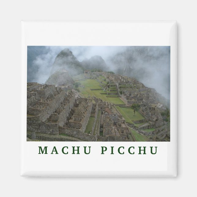 Íman "Misty Machu Picchu" (Frente)