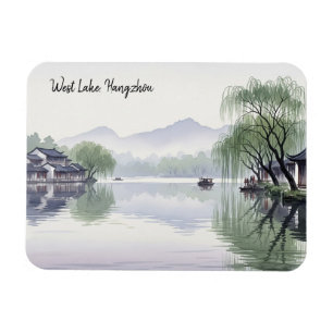 Íman Misty Morning Hangzhou West Lake Hangzhou
