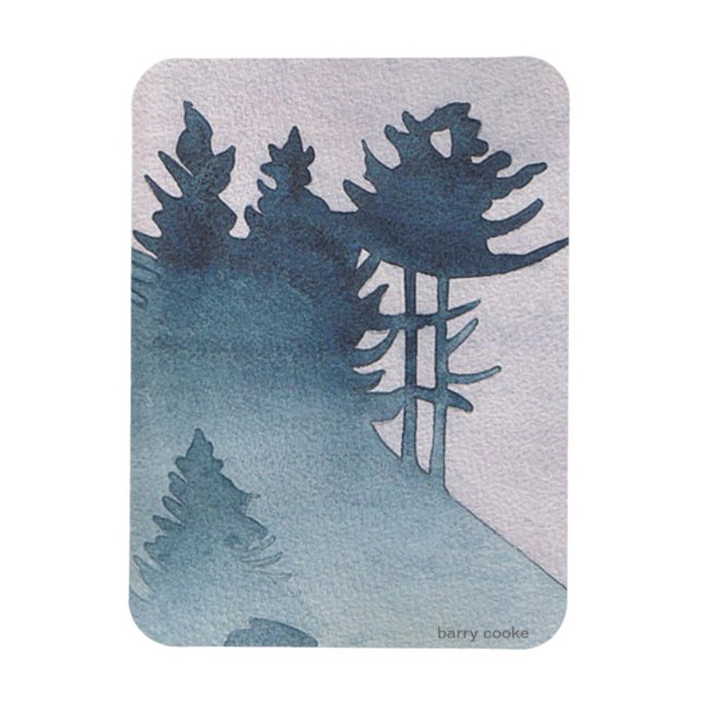 Íman Misty Morning Magnet (Vertical)