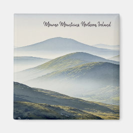 Íman Misty Mourne Mountain Norte da Irlanda do Viagem