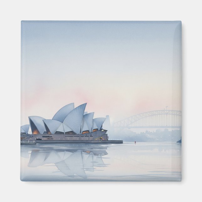 Íman Misty Sydney Opera House Austrália (Frente)
