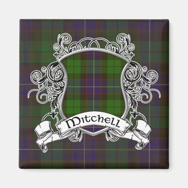 Íman Mitchell Tartan Shield (Frente)