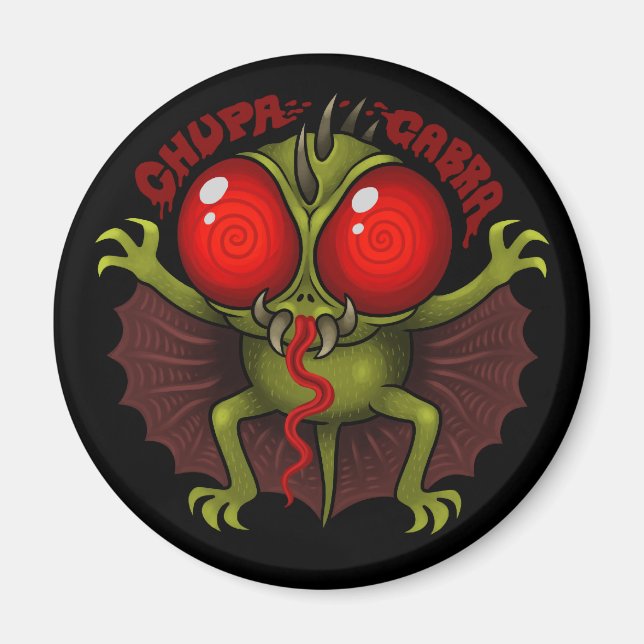 Íman MITOLOGIA: O Chupacabra (Frente)