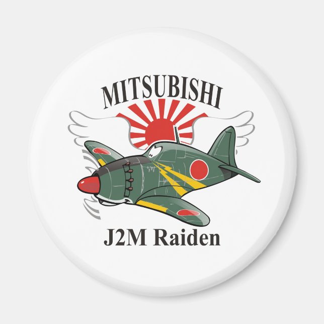 Íman mitsubishi J2M Raiden (Frente)