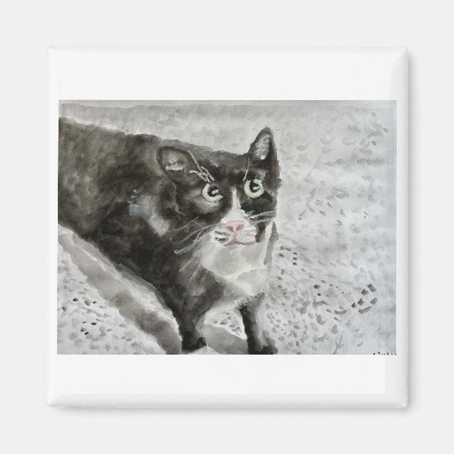 Íman Mitten o gatinho em imã (Frente)