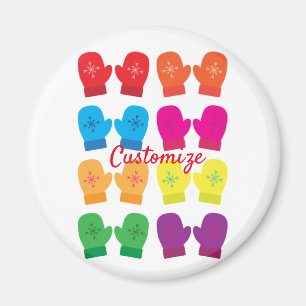 Íman Mittens Thunder_Cove Múltiplas De Cor