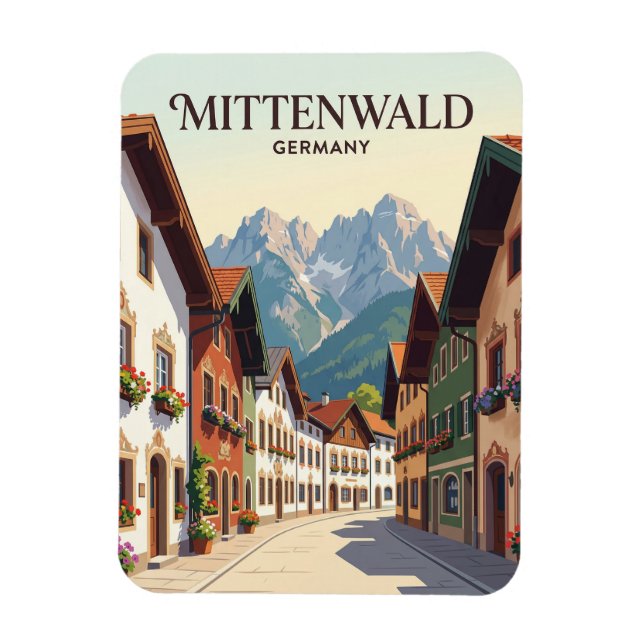 Íman Mittenwald Alemanha (Vertical)