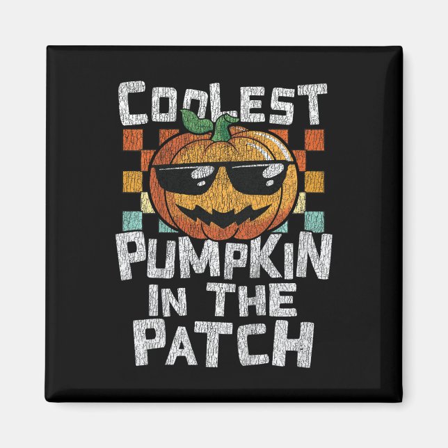 Íman Miúdos Pumpkin Mais Fresco No Patch Toddler Boys H (Frente)