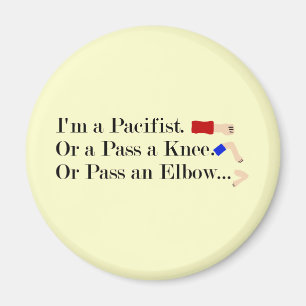 Íman MMA Pacifist Humor Design