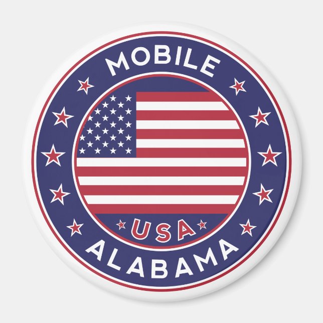 Íman Mobile, Alabama (Frente)