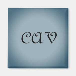 Íman Mochila com texto desenhado