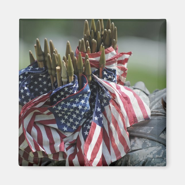 Íman Mochila de um soldado do Exército (Frente)