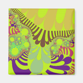 Íman Mod Amarelo e Roxo