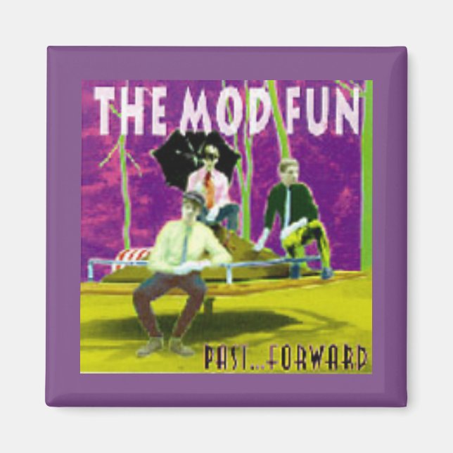 Íman MOD FUN Past Forward Best of CD art (O melhor que  (Frente)