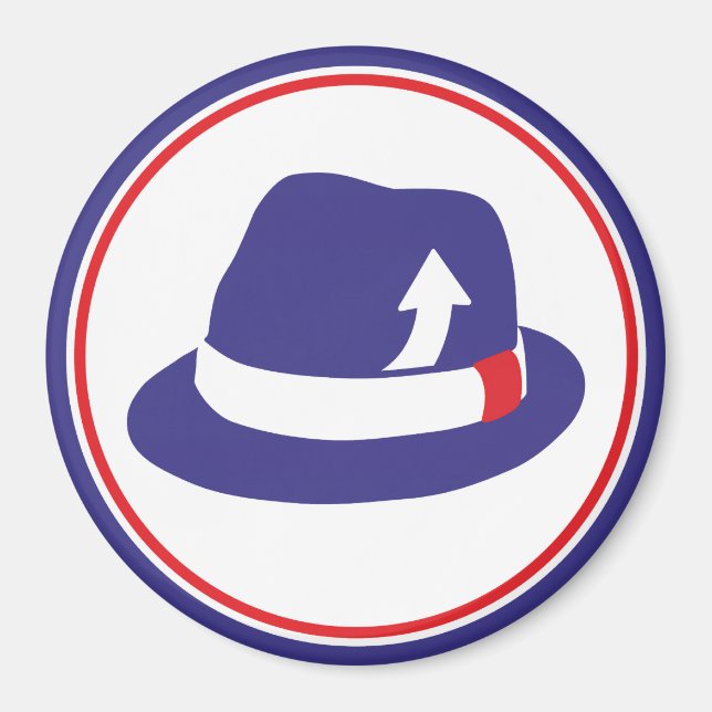 Íman Mod Trilby (Frente)