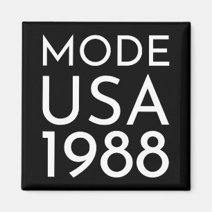 Íman Moda EUA 1988 M Tour