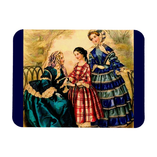 Íman Moda francesa de 1852 (Horizontal)