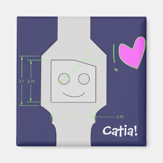 Íman Modelagem Catia