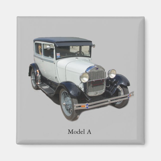 Íman Modelo branco Um ímã (Frente)