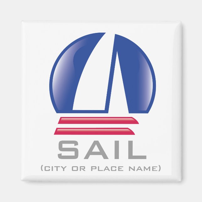 Íman Modelo de Blue Moon_Pontoon Racing_SAIL (Frente)