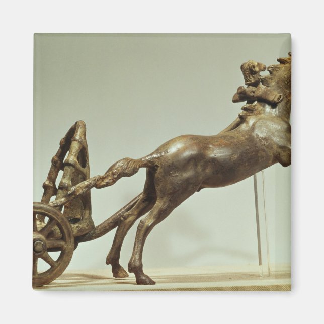 Íman Modelo de carruagem de dois cavalos (Frente)