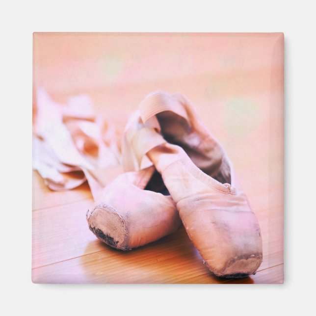 Íman Modelo de dança dos Calçados de ponteiro do Balé r (Frente)