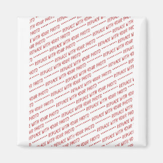 Íman Modelo de Foto 8x10 Específico do Tamanho