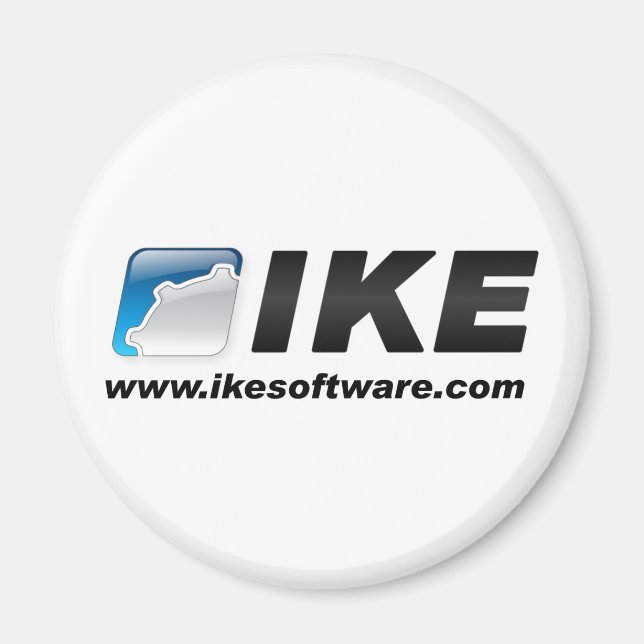 Íman Modelo de ímã - padrão redondo (Frente)