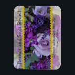 Íman Modelo de Imagem Personalizada de Favor do Casamen<br><div class="desc">Maravilhosos favores de casamento para seus convidados.</div>