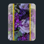 Íman Modelo de Imagem Personalizada de Favor do Casamen<br><div class="desc">Maravilhosos favores de casamento para seus convidados.</div>