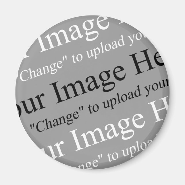 Íman Modelo de Imagem Personalizada (Preencher) para Ma (Frente)