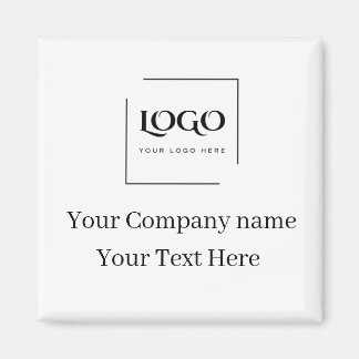 Íman Modelo de logotipo personalizado elegante
