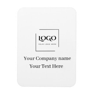 Íman Modelo de logotipo personalizado elegante