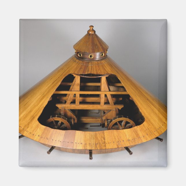 Íman Modelo de reconstrução da design da Vinci (Frente)