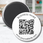 Íman Modelo de Texto de Código QR Personalizado<br><div class="desc">Carregue um código QR, adicione texto e crie facilmente seu ímã personalizado. Clique em EDIT DESIGN para adicionar a cor de fundo ou para alterar a cor do texto. Você pode TRANSFERIR este DESIGN em outros produtos do Zazzle e ajustá-lo ao ajustado da maioria dos itens do Zazzle. Os designs...</div>