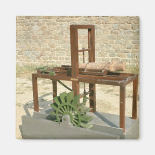 Íman Modelo de uma serra hidráulica