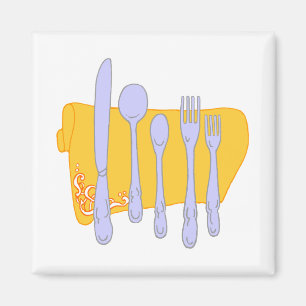Íman Modelo Design de Cozinhar para dinnerware